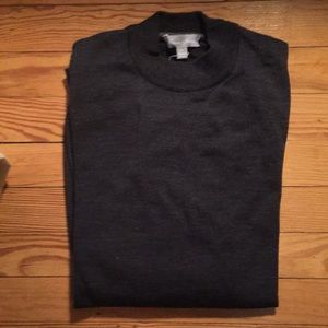 Toscano Firenze Merino Wool Men’s Mock Turtleneck